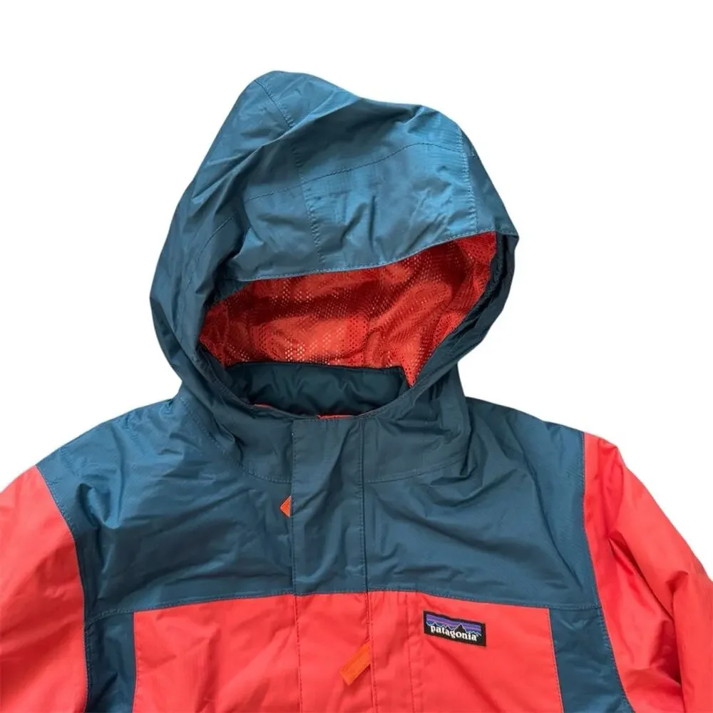 Patagonia Kids' 3 in 1 Jacket Coral Navy Blue Size M (10) Ski Snowboarding